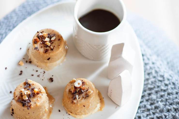 Budino nocciole e cacao ricetta