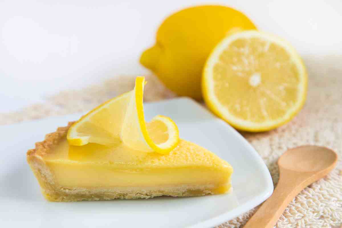 crostata al limone