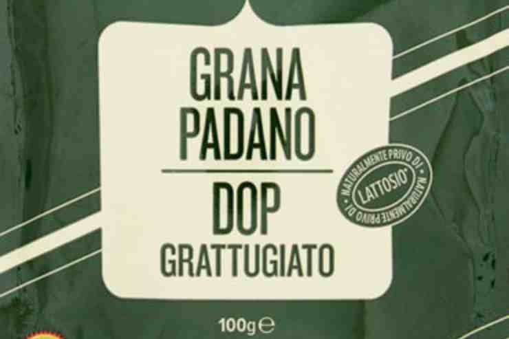 grana padano richiamato