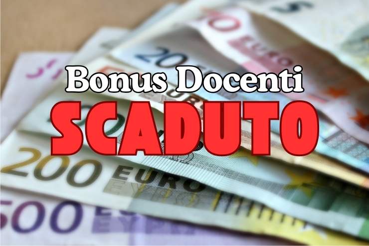 bonus scaduto soldi non più recuperabili