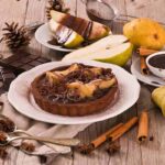 crostata di pere e cioccolato