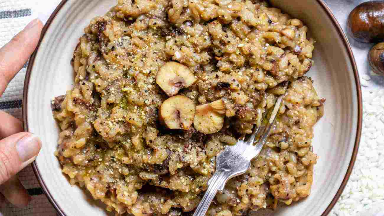 risotto alle castagne