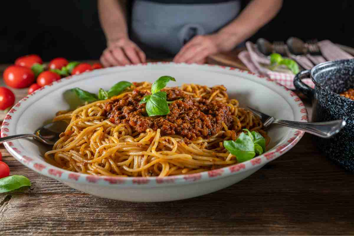 chitarrine al ragù ricetta