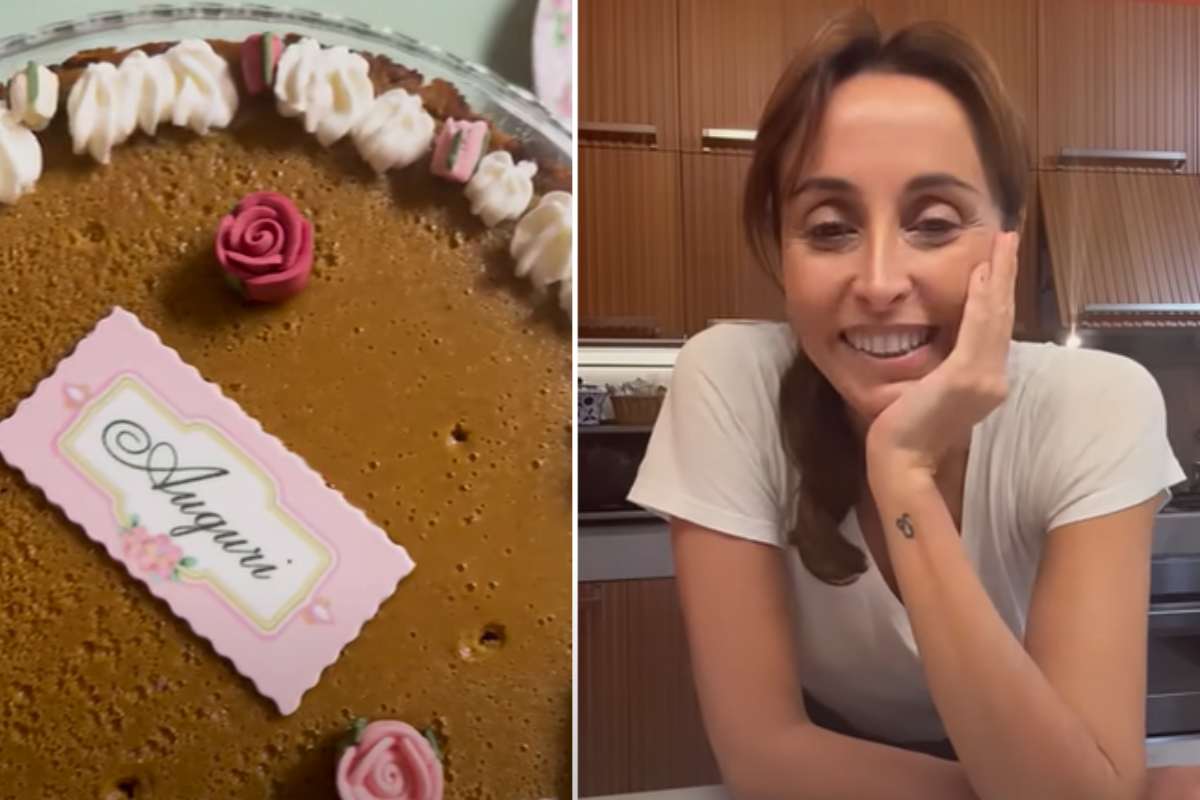 Benedetta Parodi cucina una torta