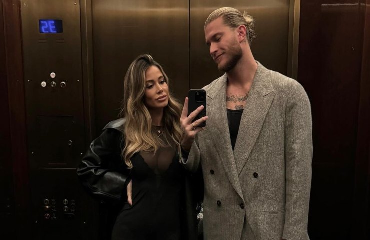 Diletta Leotta con il marito Loris Karius