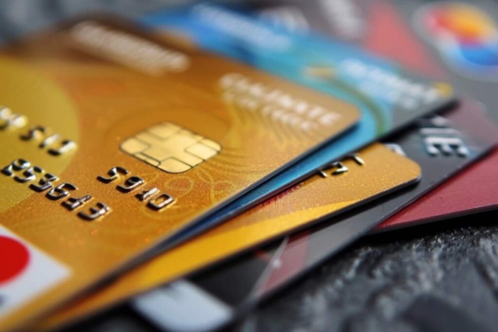 Diverse carte di credito