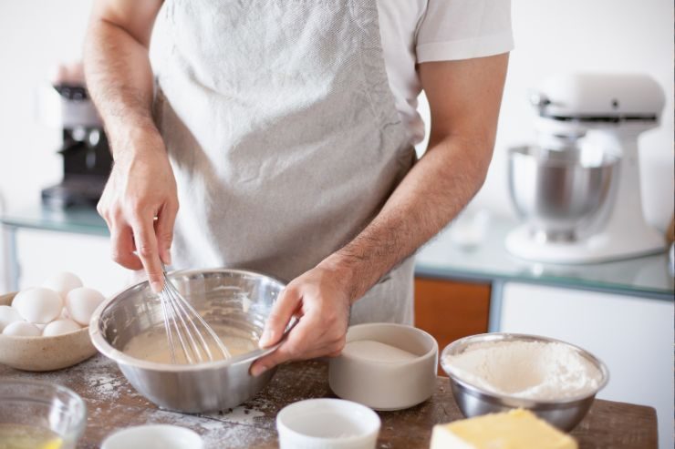 Pastella con e senza uova