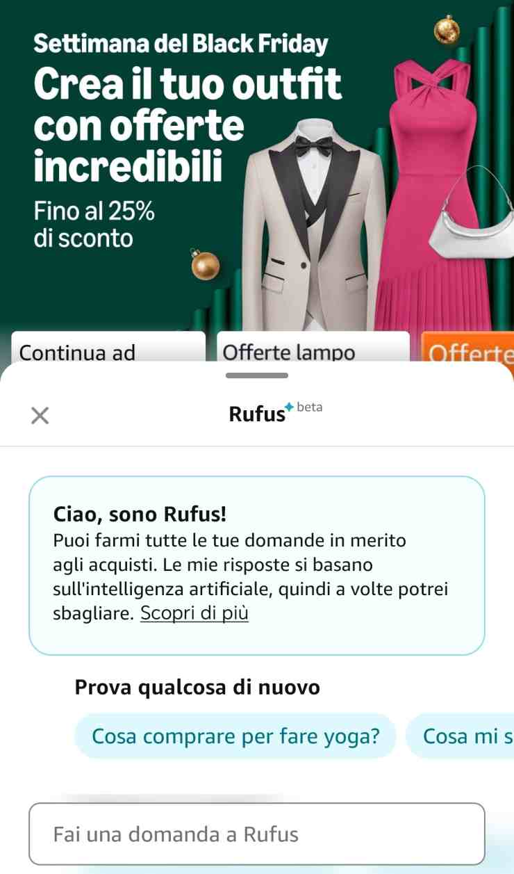 Rufus Amazon personal shopper