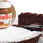 Torta caprese con nutella