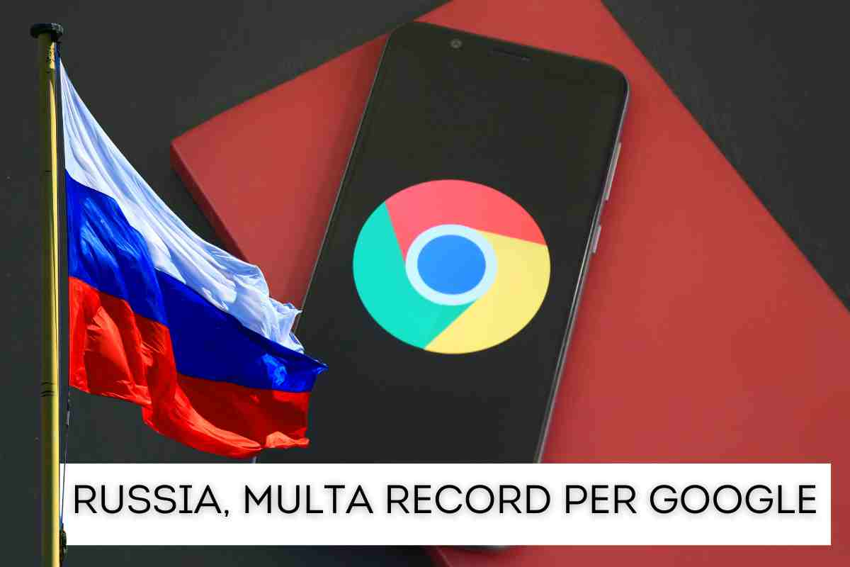 russia multa record per google