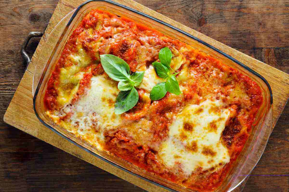 Lasagna teglia