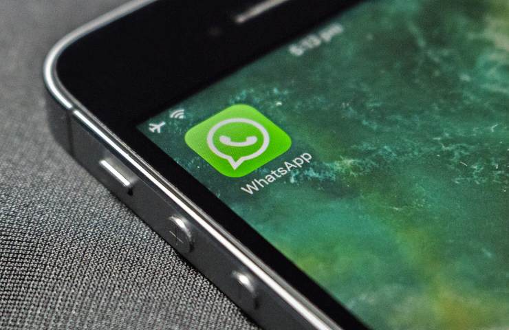 Icona WhatsApp sul cellulare