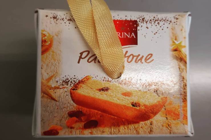 Panettone Lidl prodotto Bauli