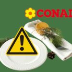 Piatto e logo Conad