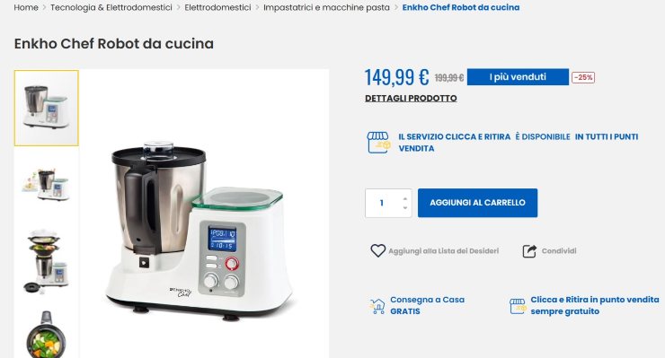 Robot da cucina Eurospin 