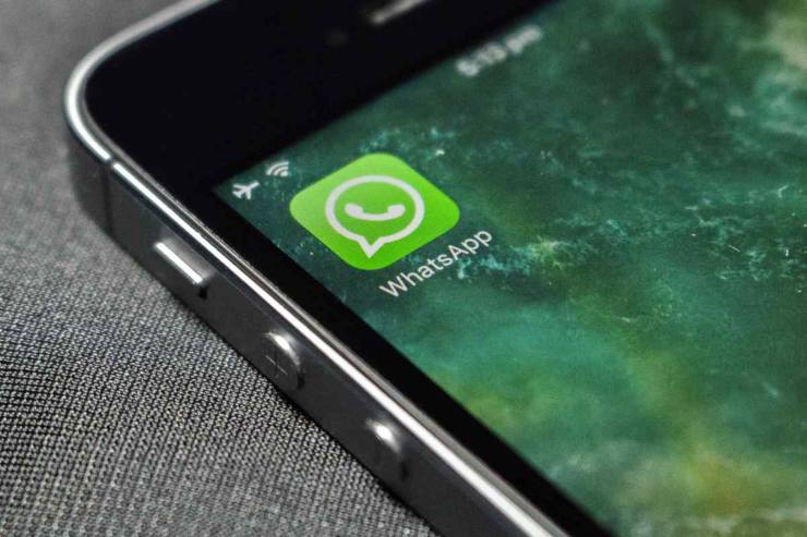 WhatsApp sul telefono 