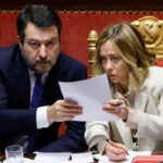 giorgia meloni e matteo salvini