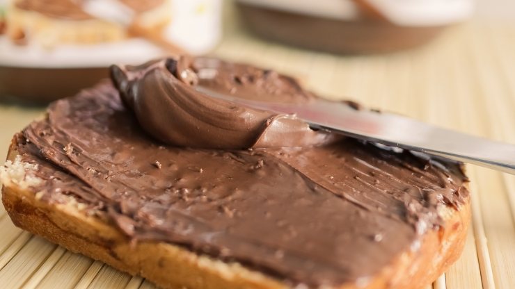 pane e crema al cioccolato