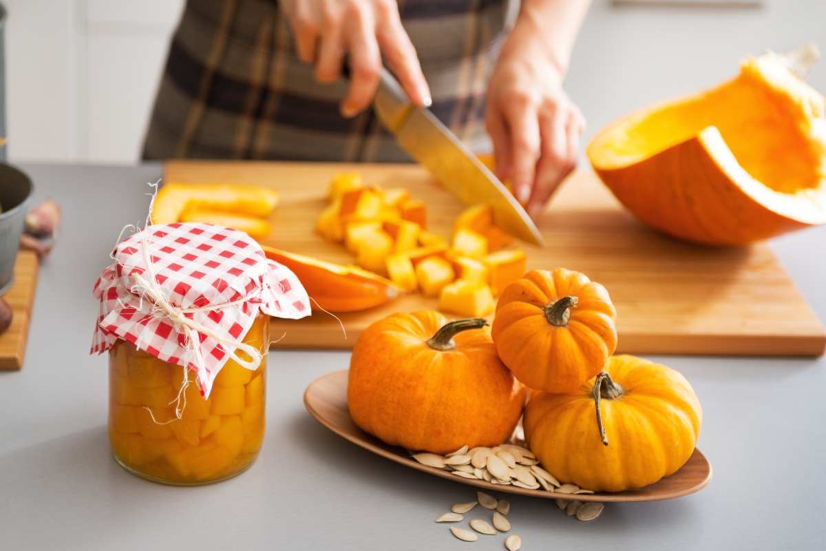 modi per tagliare la zucca