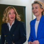 giorgia meloni e ursula von der leyen