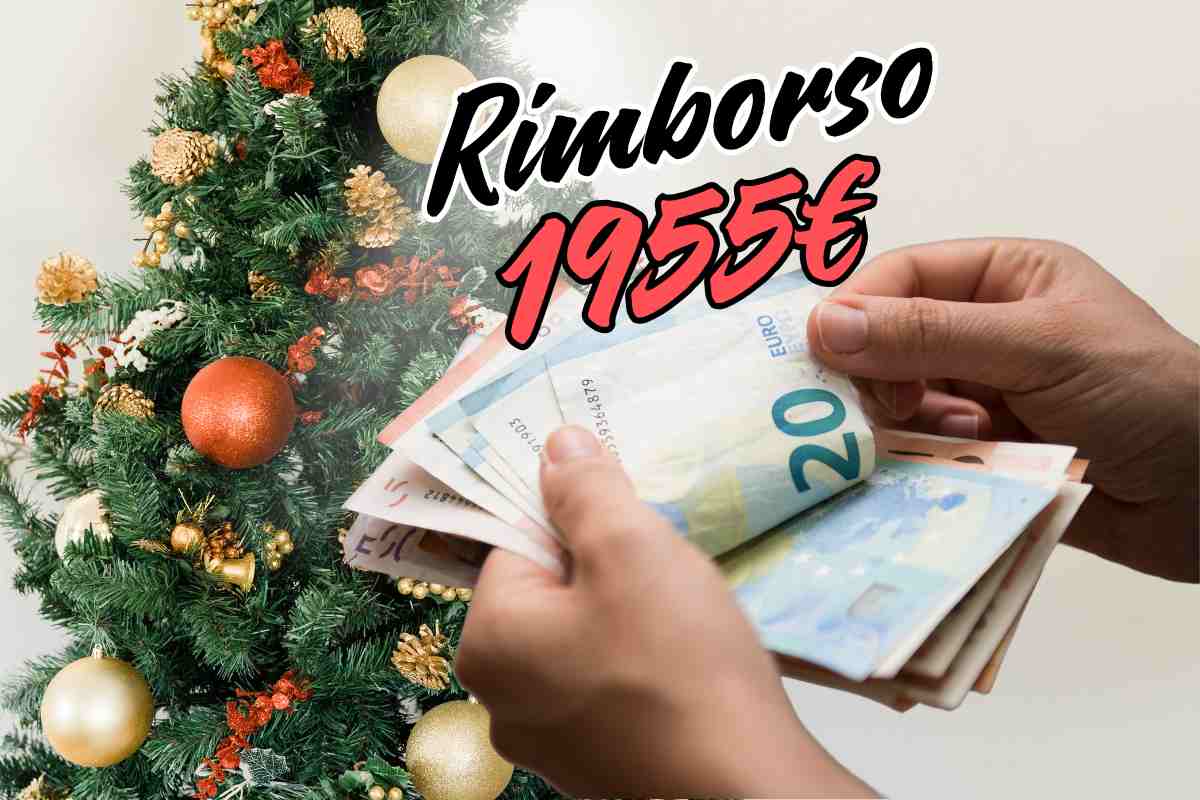 agenzia delle entrate rimborso 1955 euro